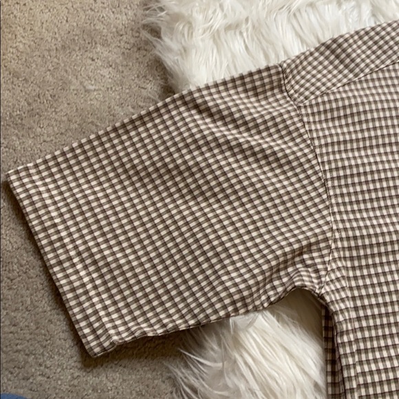 Columbia Short  Sleeved Button Down Shirt, plaid - Picture 5 of 9